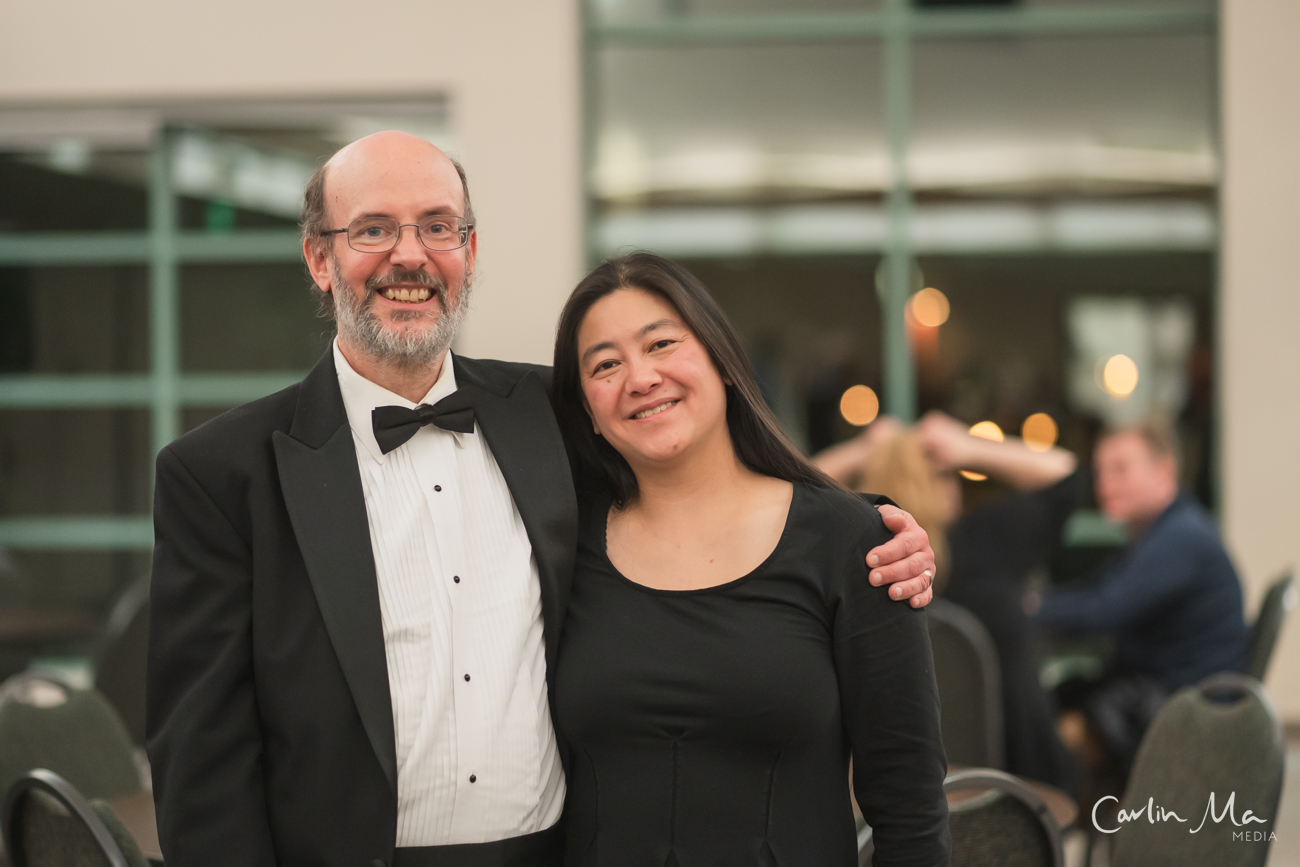 two musicians posing for a photo